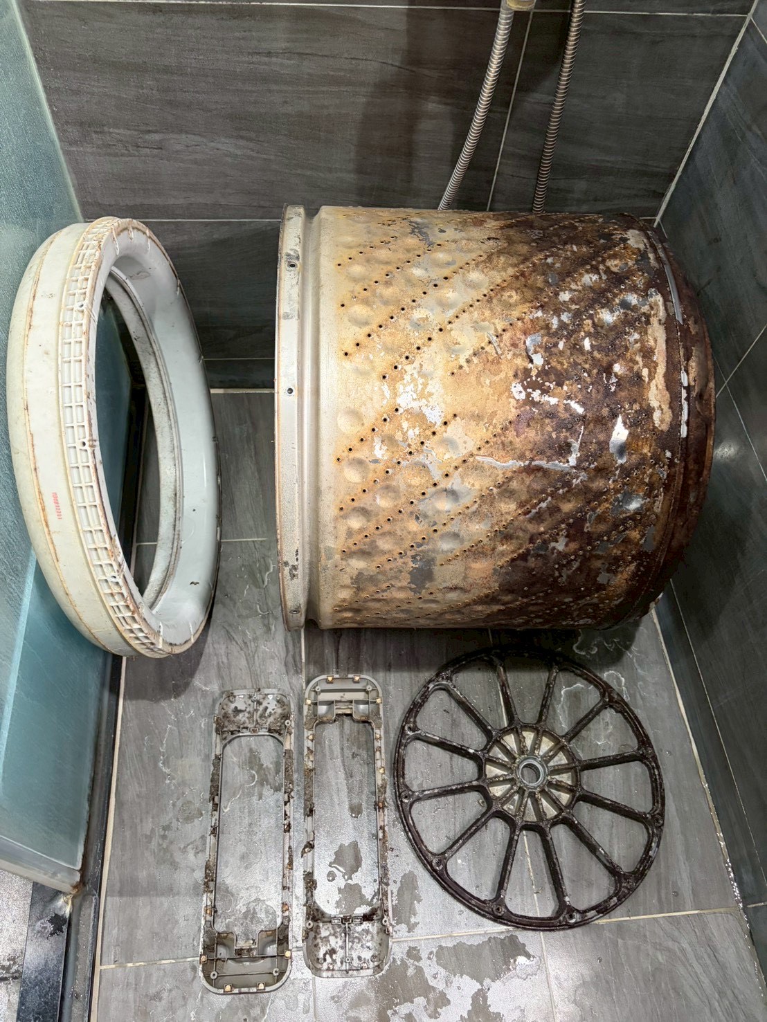 台中太平直立式洗衣機清洗