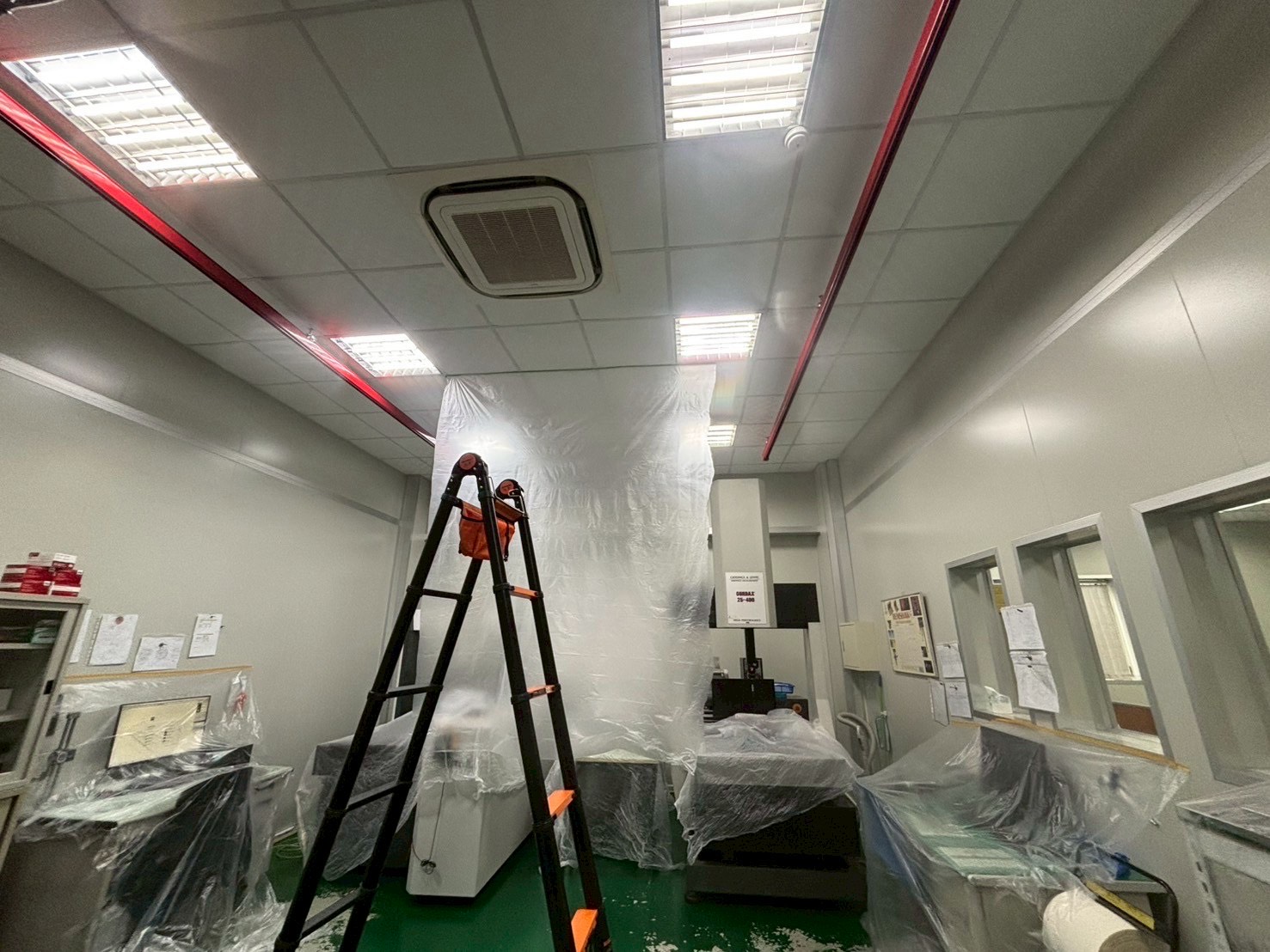 台中工業區吊隱式冷氣清洗、四方吹冷氣清洗