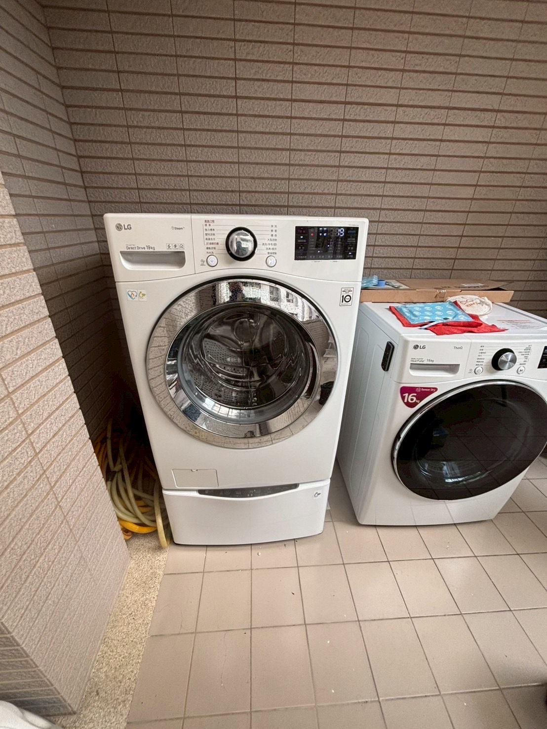 滾筒洗衣機 上下層特殊清洗