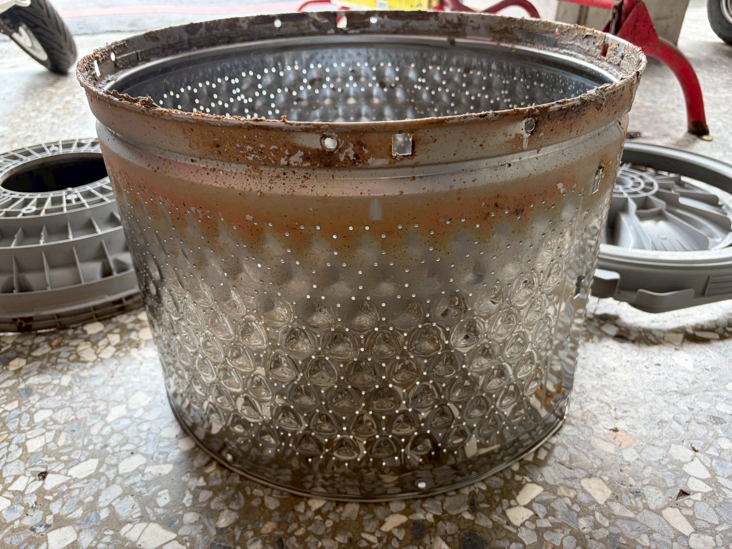 台中北屯洗鞋店滾筒式洗衣機清洗